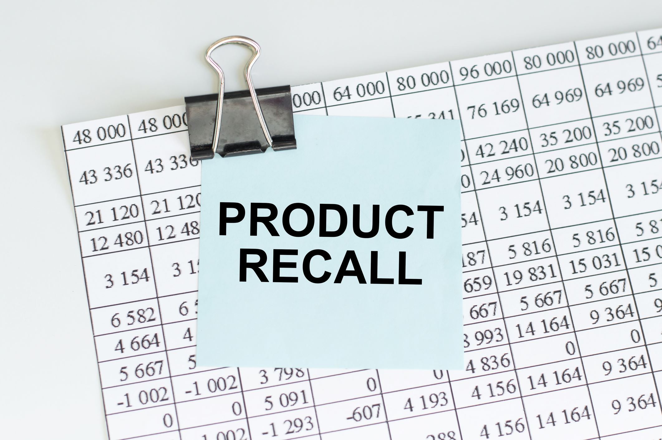 product recall